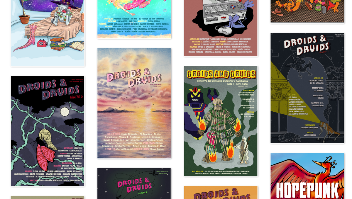 La revista Droids & Druids cumple 5 años y comienza una nueva era
