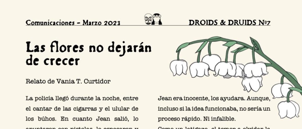 Las flores no dejarán de crecer