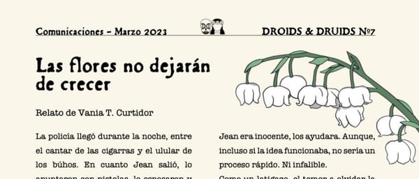 Las flores no dejarán de crecer
